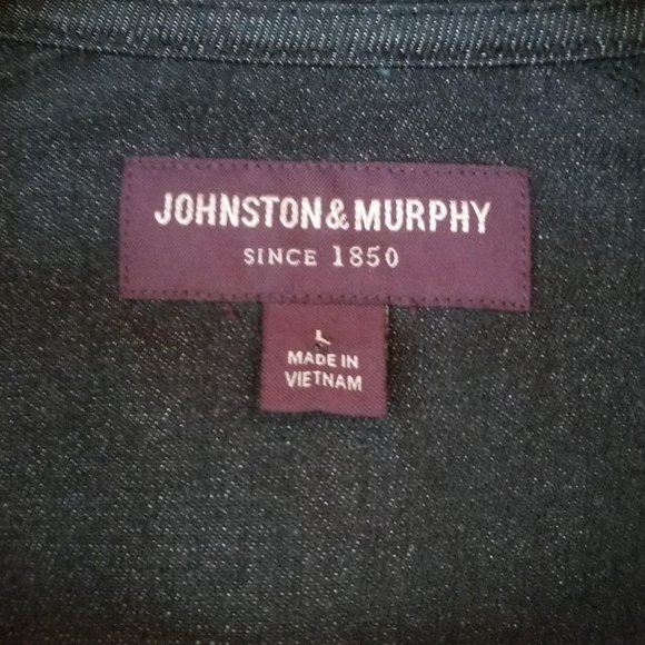 JOHNSTON & MURPHY ZIP UP MEN'S SIZE LARGE - Picture 8 of 14